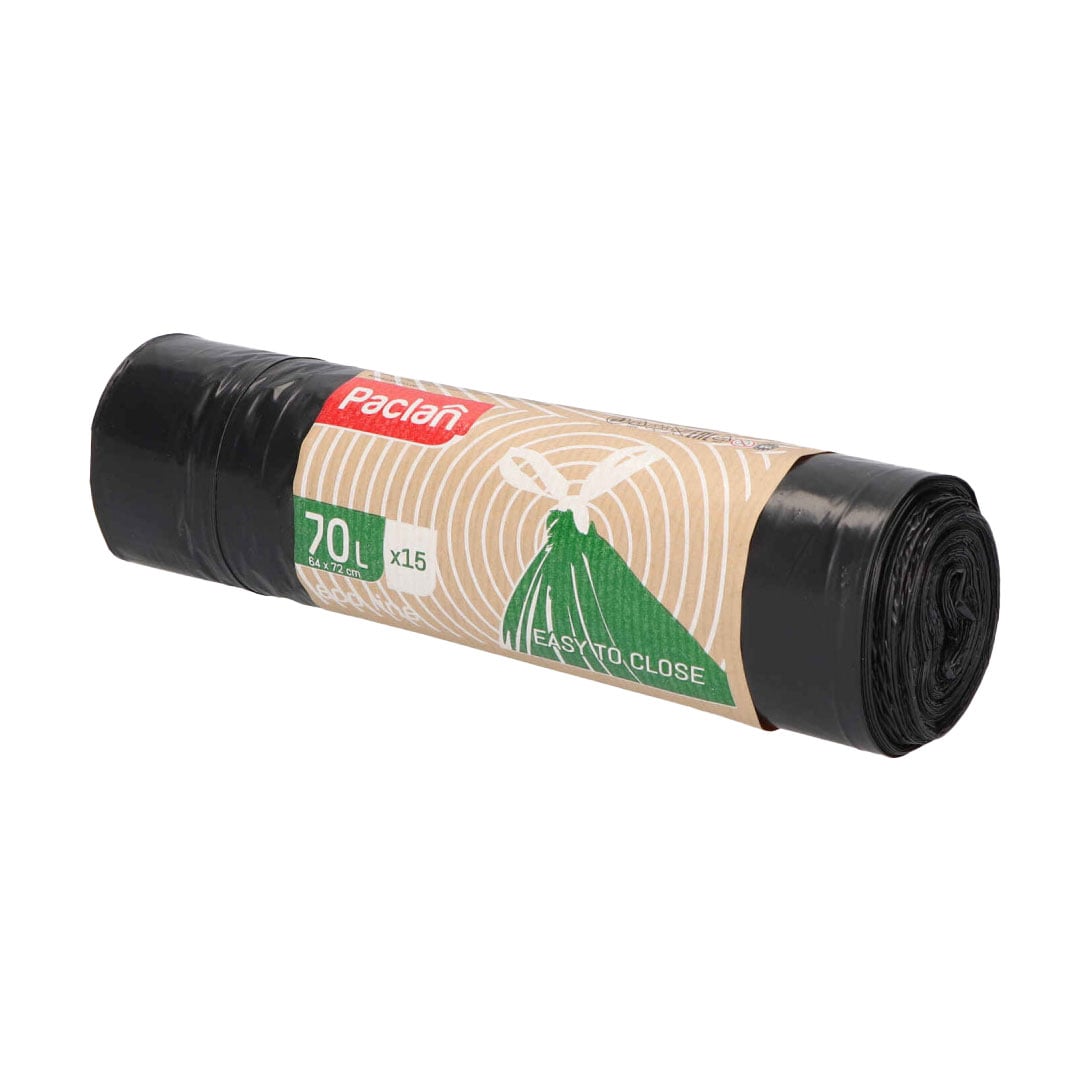 Мішки для сміття Paclan Eco Line 70 л, 15 шт